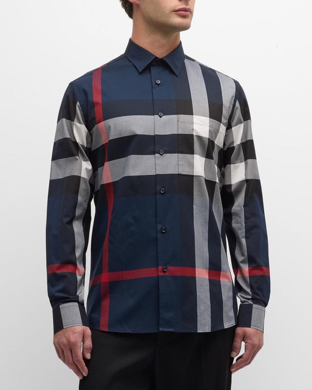 Mens Summerton Check Button-Front Shirt Product Image