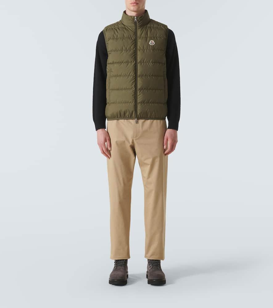 Down Vest In Green Product Image