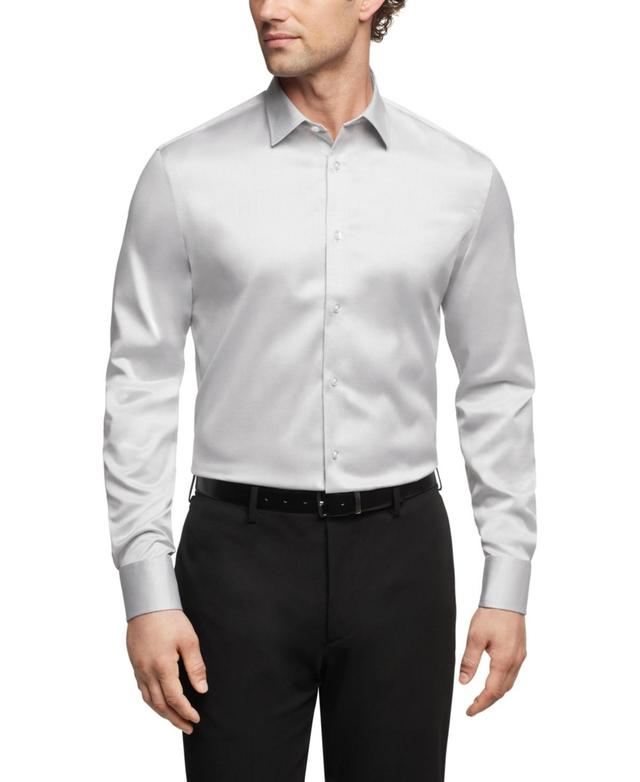 Refined Cotton Stretch, Men's Slim Fit Dress Shirt Product Image