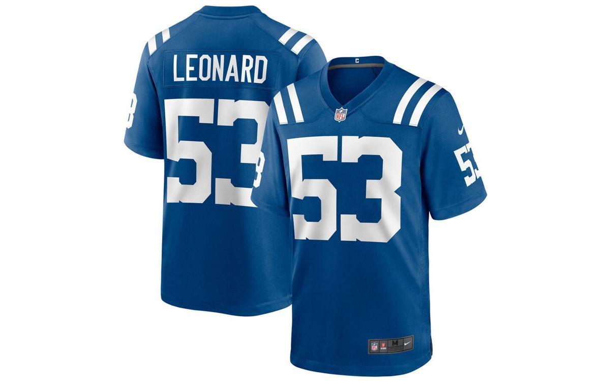 Nike Mens Darius Leonard Indianapolis Colts Game Player Jersey - Royal Product Image