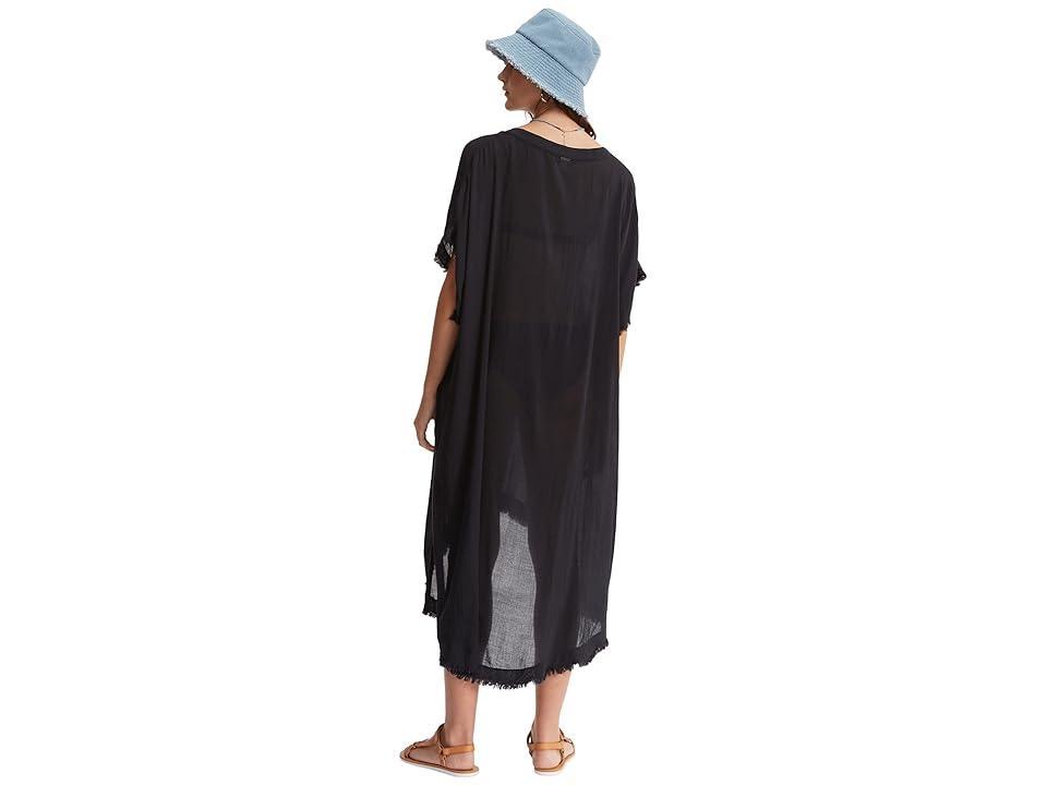 Billabong Found Love Gauze V-Neck Midi Swim Cover Up Dress -  L Product Image