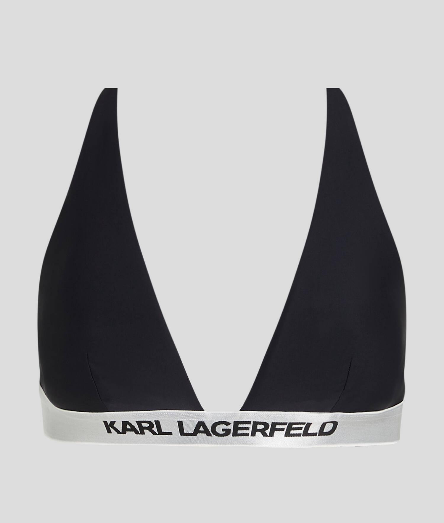 KARL LOGO TRIANGLE BIKINI TOP Product Image