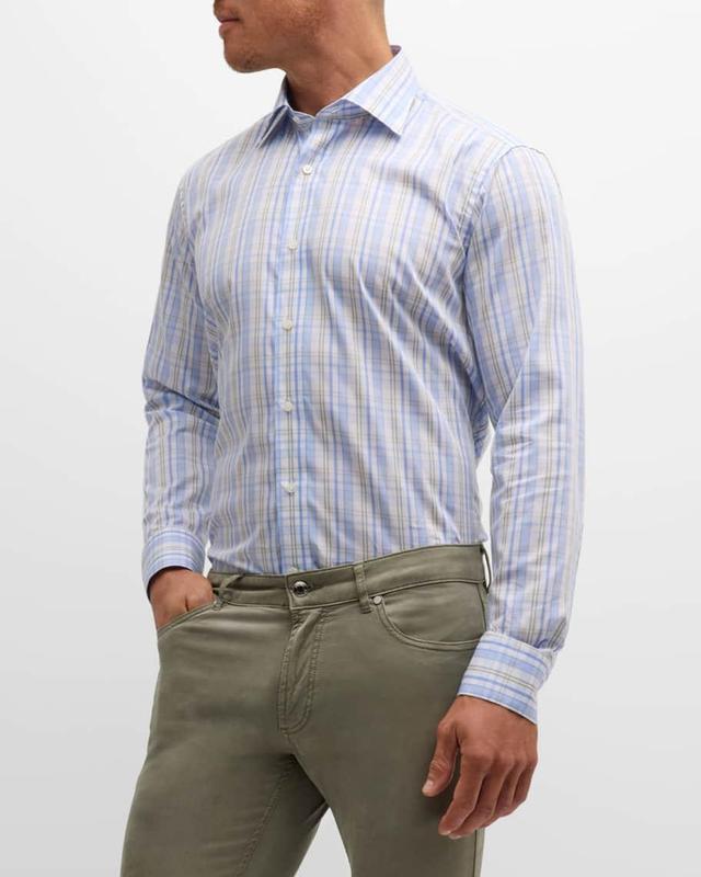 Mens Crown Crafted Crown Crafted Viggo Linen Sport Shirt Product Image