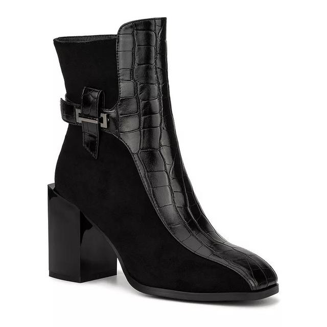 Torgeis Fontaine Womens Block Heel Ankle Boots Product Image