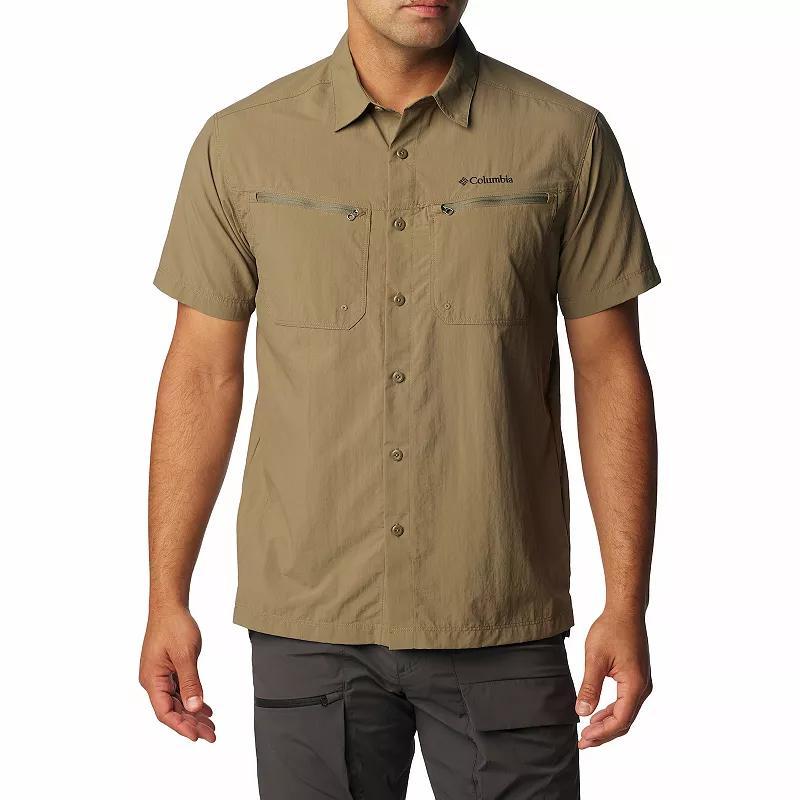 Mens Columbia UPF 50 Mountaindale Short Sleeve Button-Down Shirt Product Image