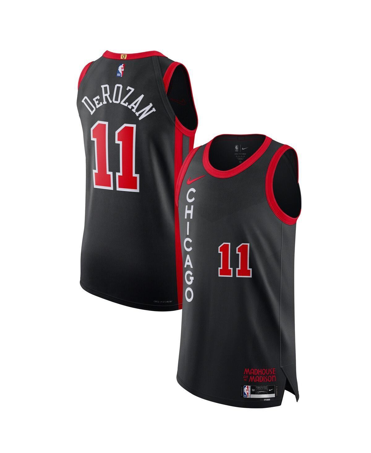 Mens Nike DeMar DeRozan Black Chicago Bulls 2023/24 Authentic Jersey - City Edition - Black Product Image