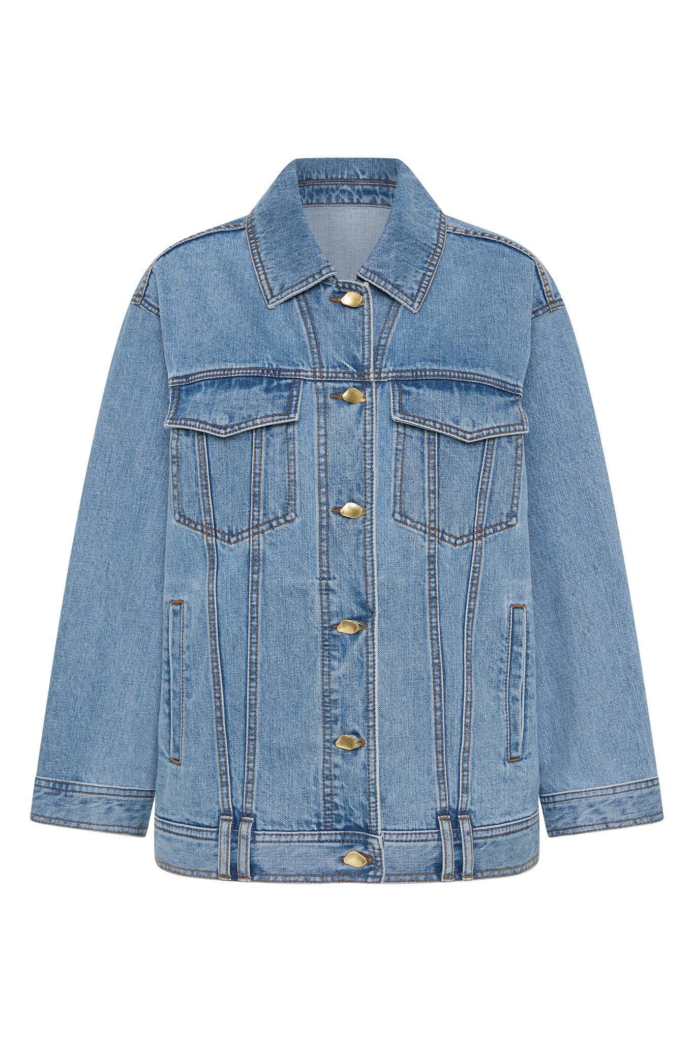 Aradia Oversized Denim Jacket Product Image