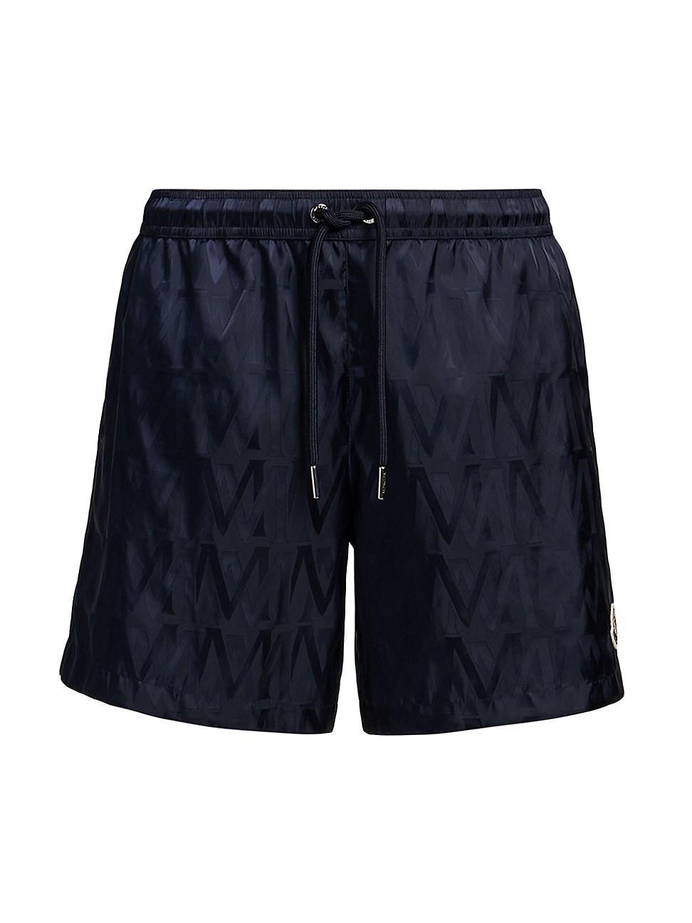 Mens Monogram Drawstring Swim Shorts Product Image