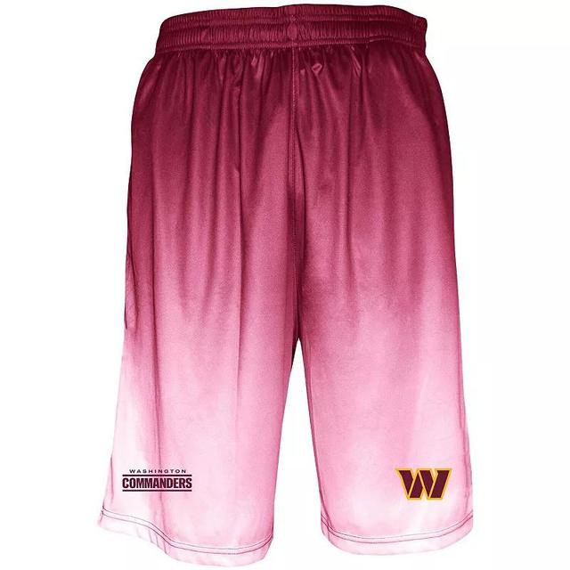 Mens Burgundy Washington Commanders Big & Tall Faded Shorts Product Image