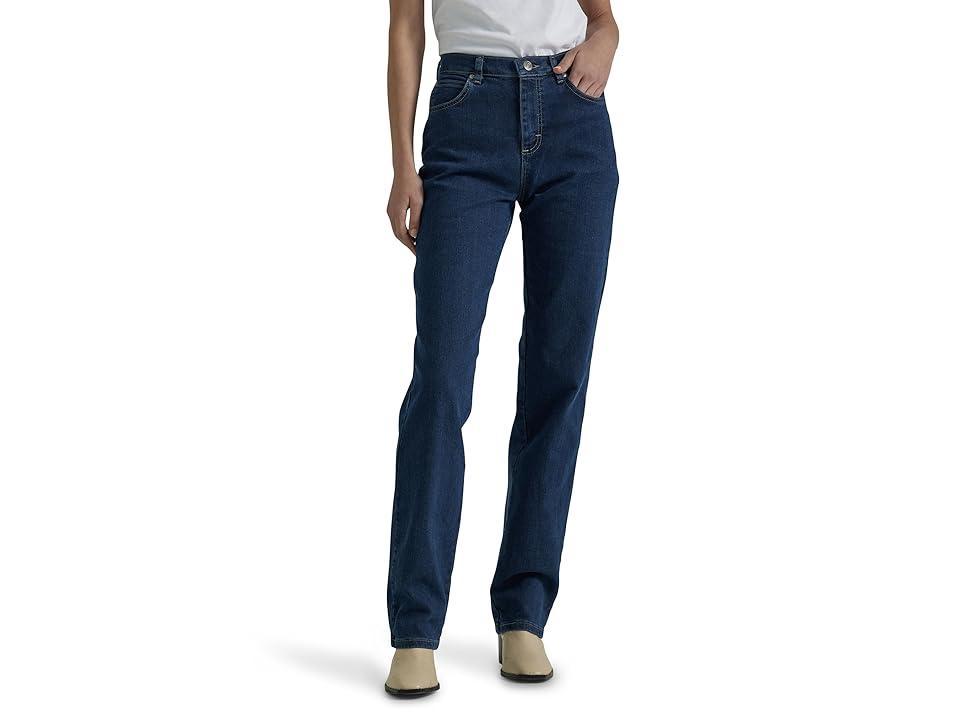 Lee Missy Slim Fit Sculpting Slim Leg Pull-On Jeans (Landslide) Women's Jeans Product Image