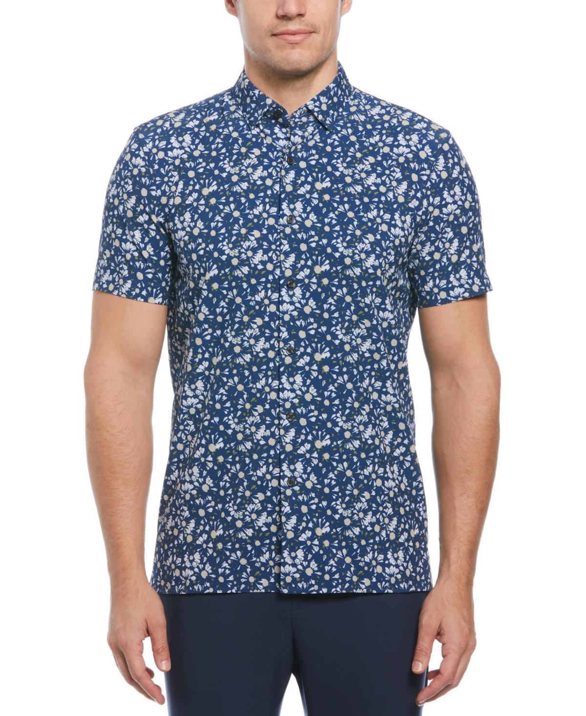 Perry Ellis Mens Slim-Fit Floral Shirt Product Image