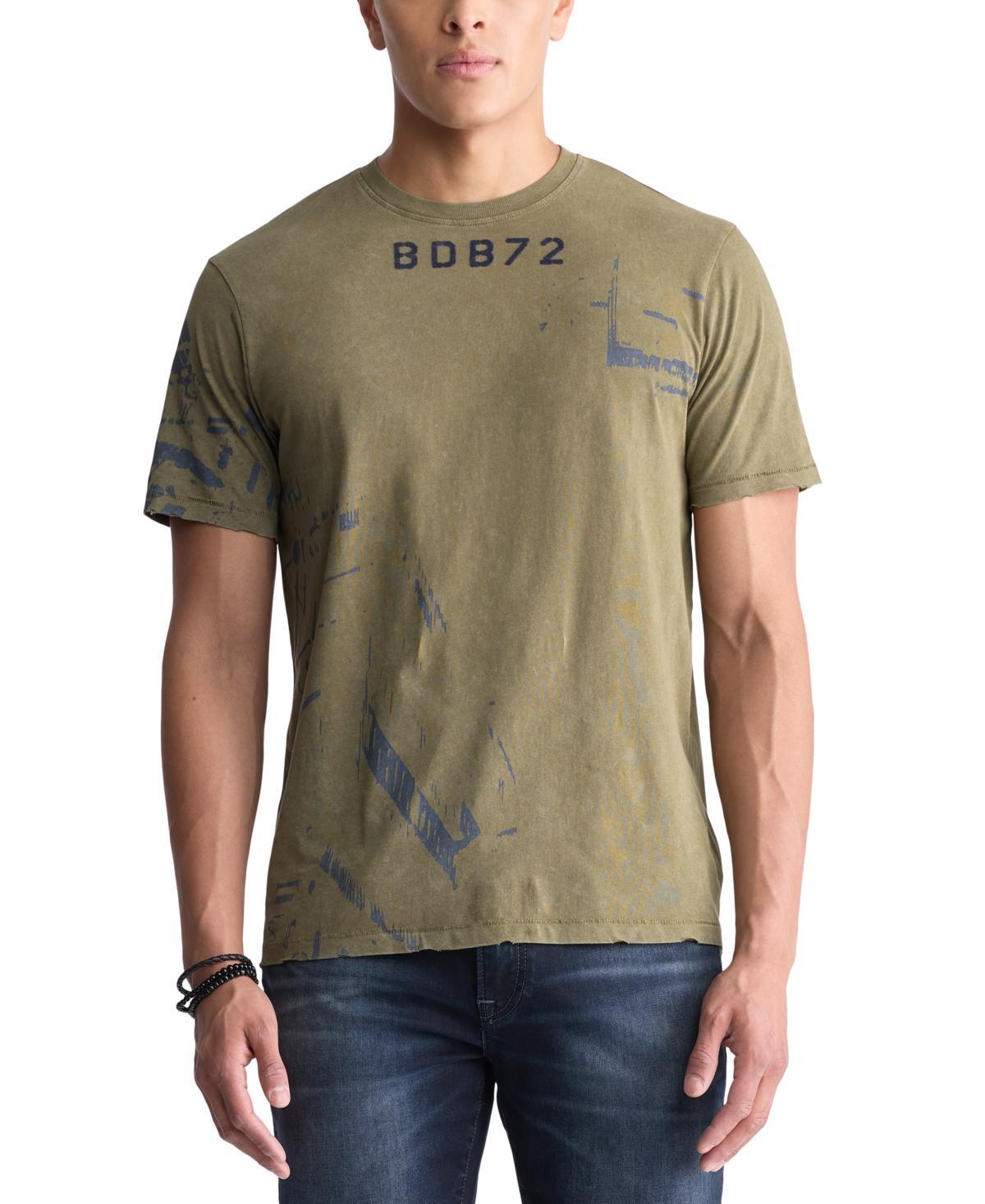 Buffalo David Bitton Mens Tapia Short Sleeve Graphic T-Shirt Product Image