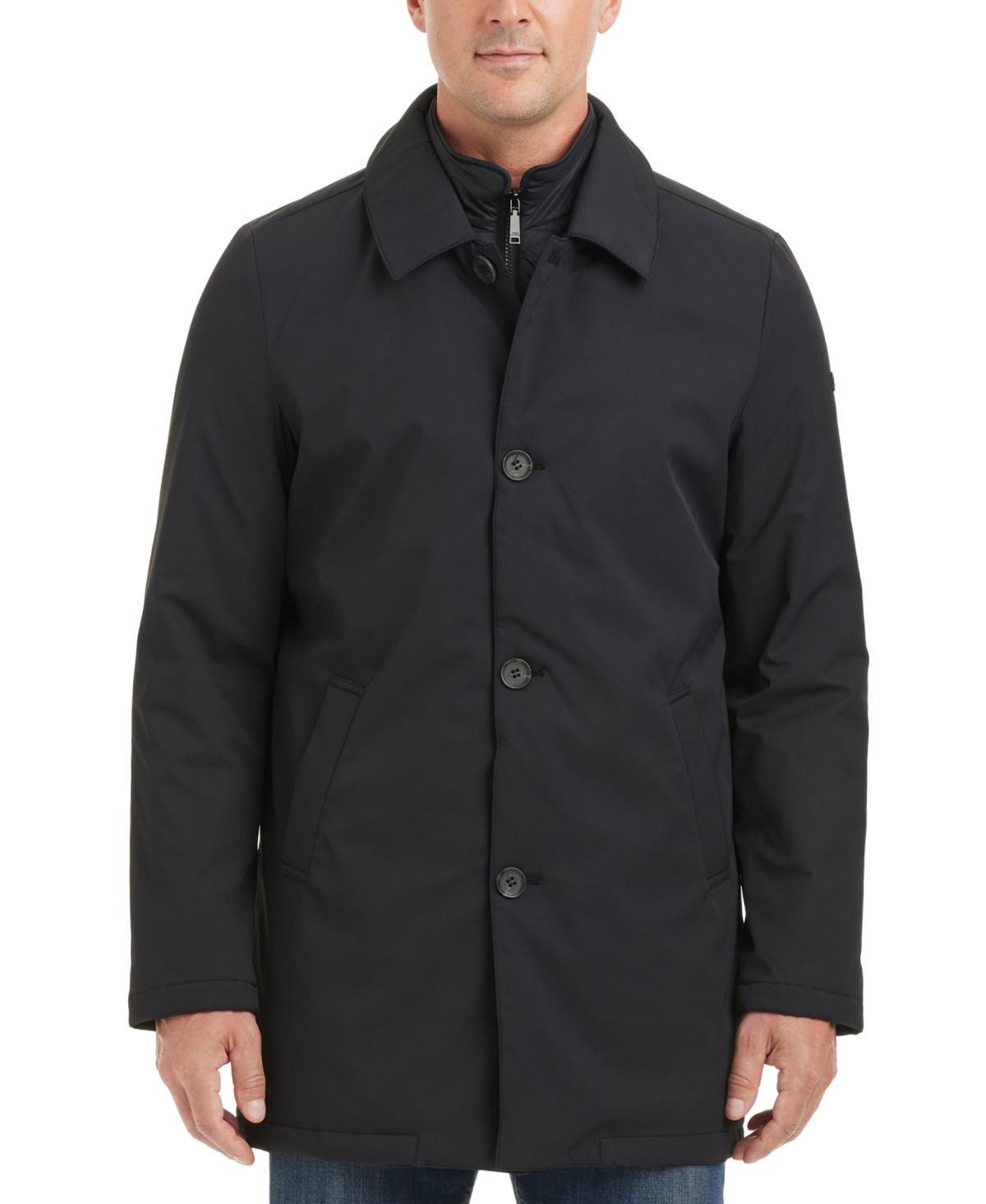 Vince Camuto Mens Refined Rain Coat with Bib Back Product Image