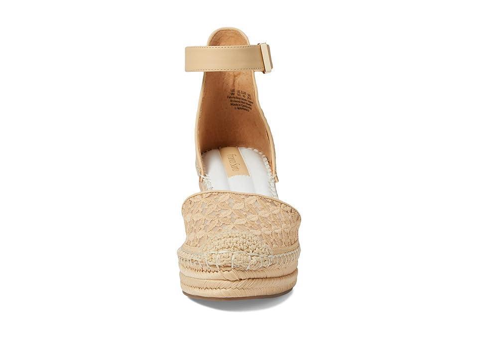 Franco Sarto Marsha 2 (Beige Lace Fabric) Women's Shoes Product Image