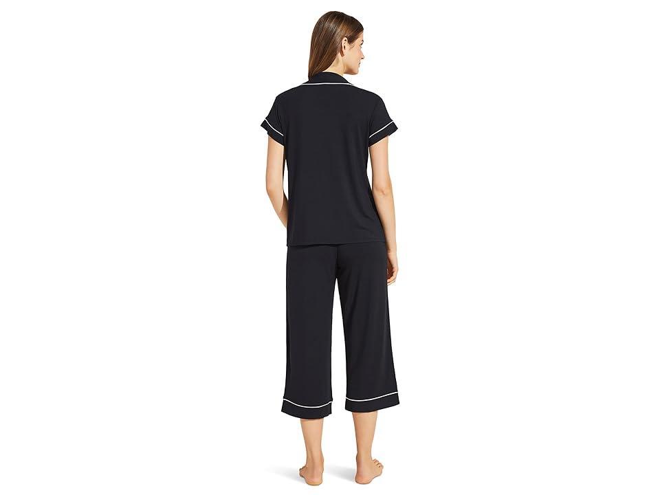 Eberjey Gisele Short Sleeve Crop Pajama Set Product Image