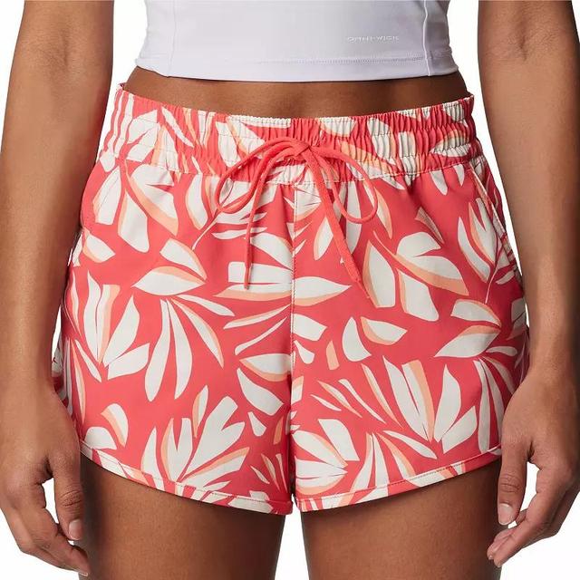 Womens Columbia Bogata Bay Stretch UPF 50 Print Shorts Product Image