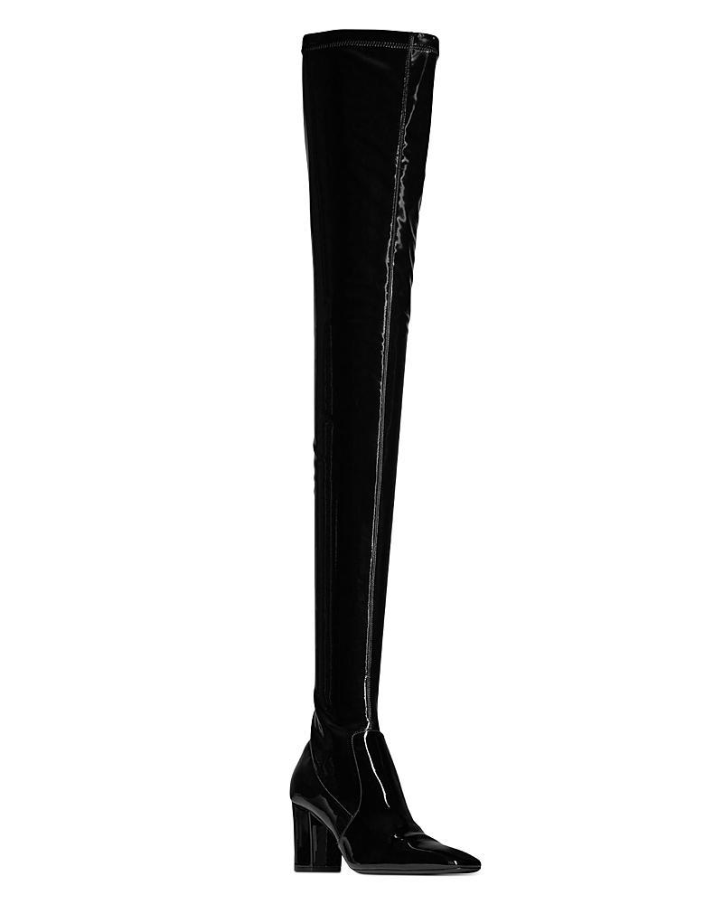 Womens Betty Over-The-Knee Boots In Stretch Vinyl Product Image