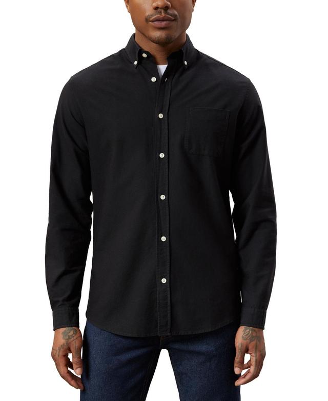 Frank And Oak Mens Jasper Long Sleeve Button-Down Oxford Shirt Product Image