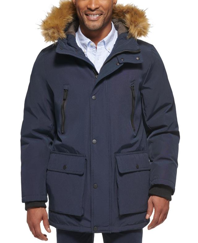 Club Room Mens Parka with a Faux Fur-Hood Jacket, Created for Macys Product Image