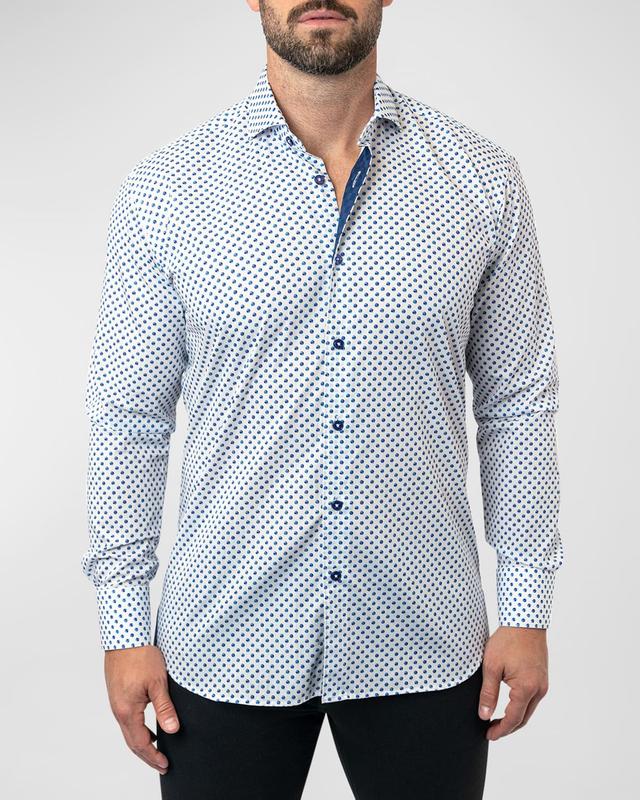 Mens Einstein Marbles Sport Shirt Product Image