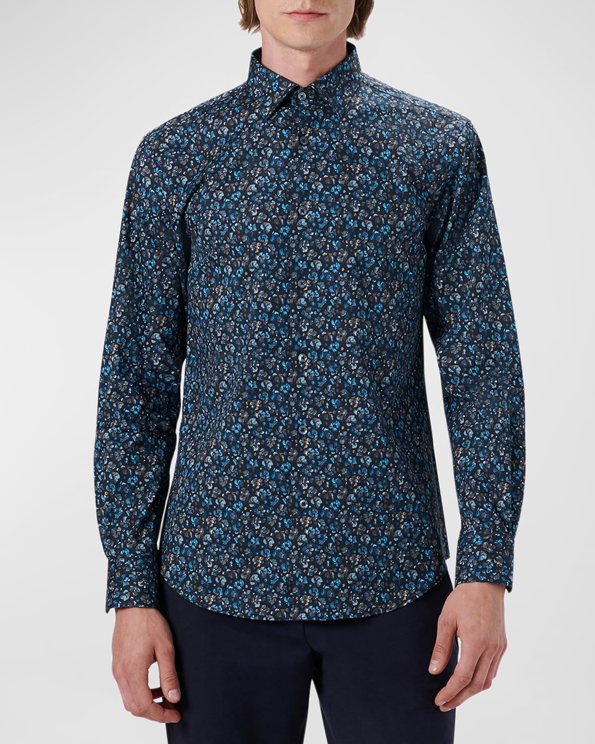 Mens Marbled Floral Julian Shirt Product Image