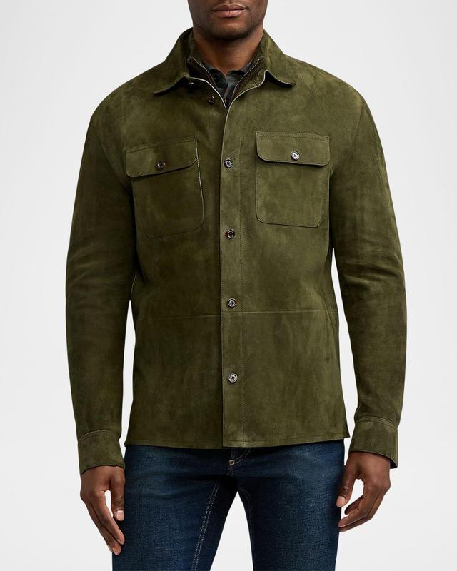 Mens Classic Suede Callowy Jacket Product Image