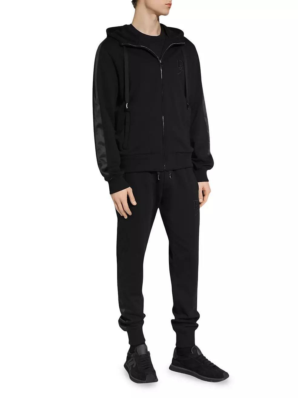 Ricamo Embroidered Full-Zip Hoodie Product Image