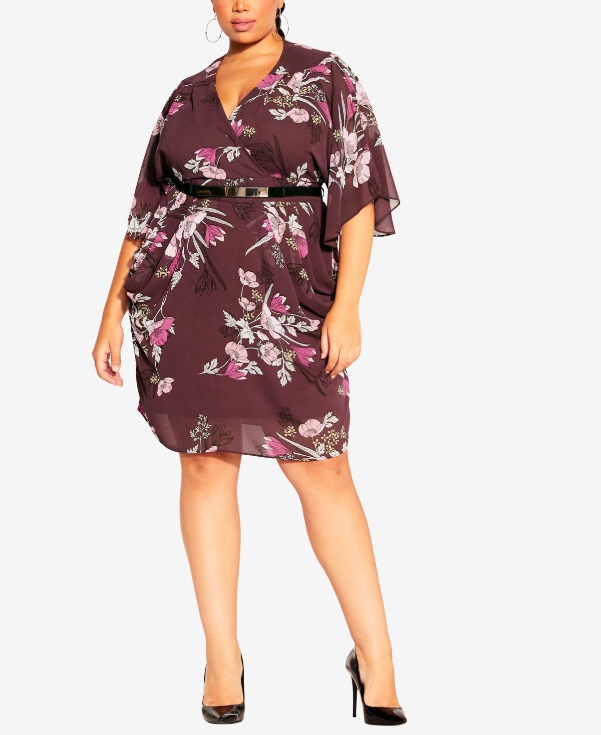 City Chic Womens Lila Mini Dress Product Image