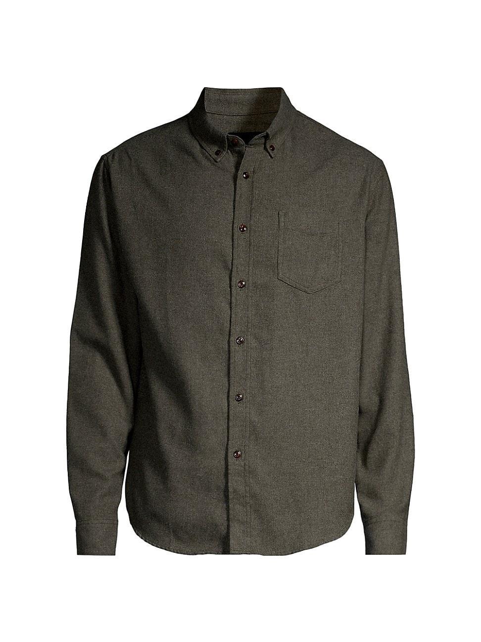 Mens Runson Flannel Shirt Product Image