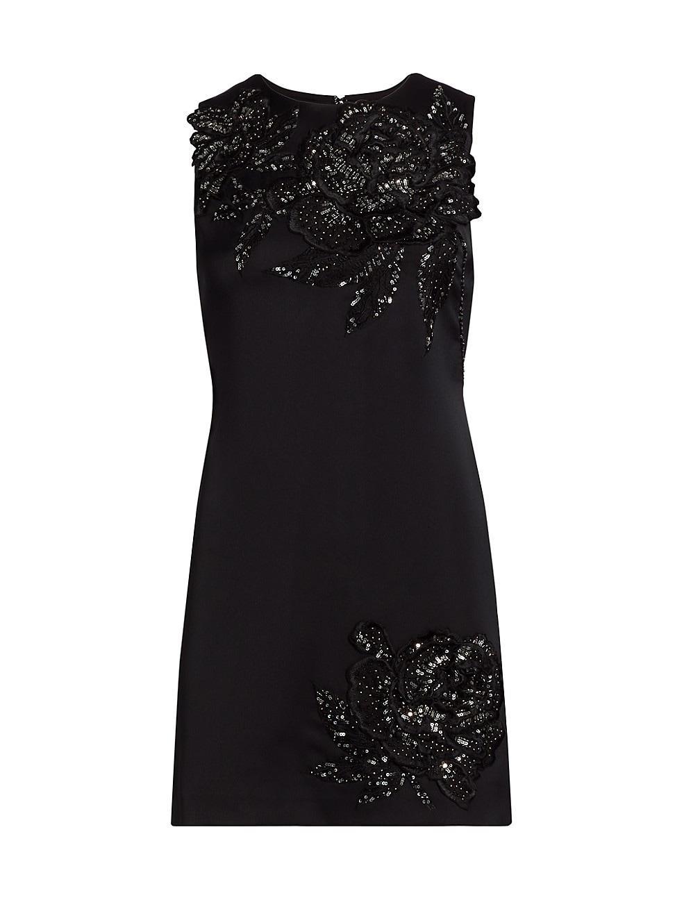 Womens Clyde Embellished A-Line Dress Product Image