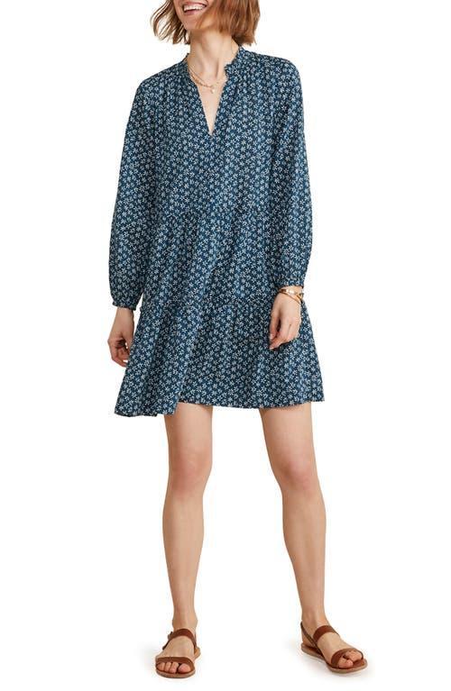 Vineyard Vines Floral Tiered Dress (Tiny Floral- Jake ) Women's Dress Product Image