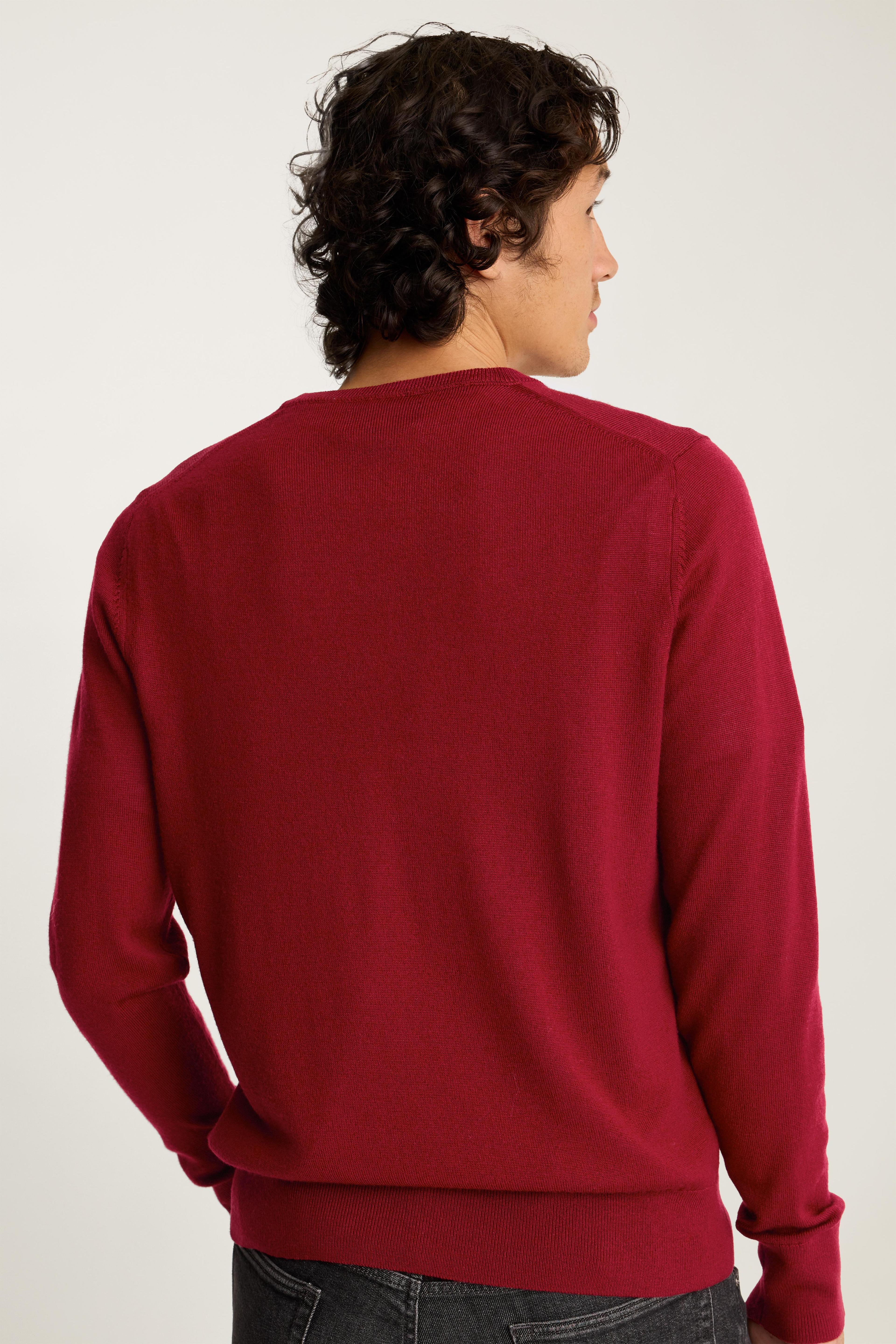 Washable Merino Crew Neck Sweater Product Image