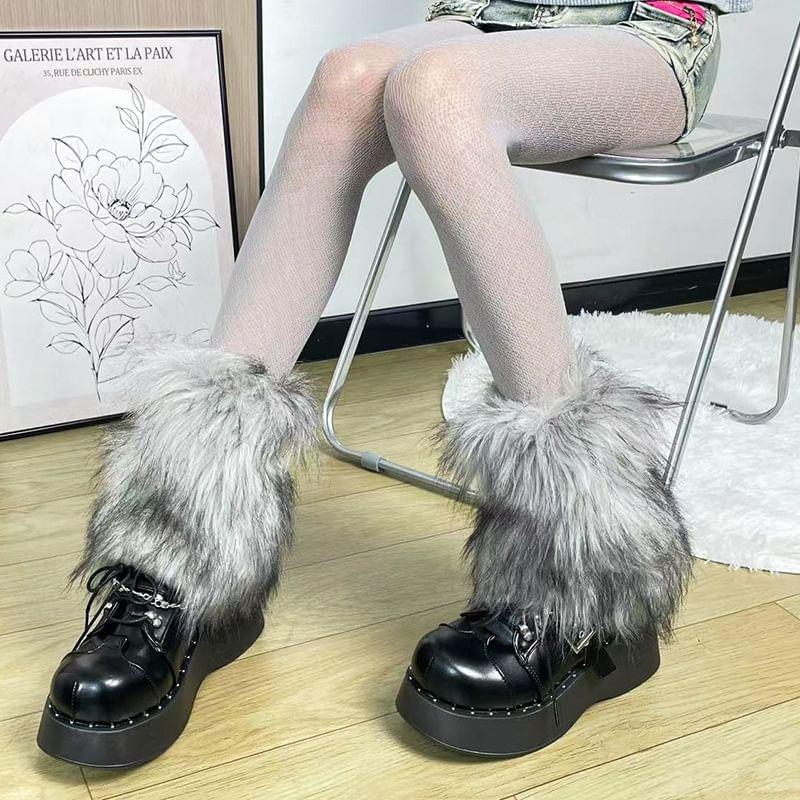 Fluffy Leg Warmers Product Image