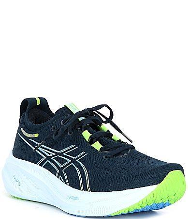 ASICS GEL-Nimbus(r) 26 (French Blue/Electric Lime) Men's Shoes Product Image