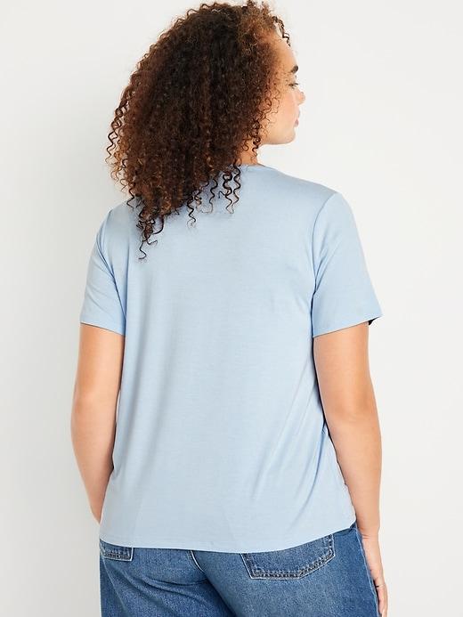 Luxe V-Neck T-Shirt Product Image