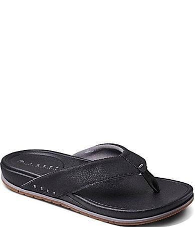 Mens Reef Cushion Bonzer Sandal - Black / Gum Product Image