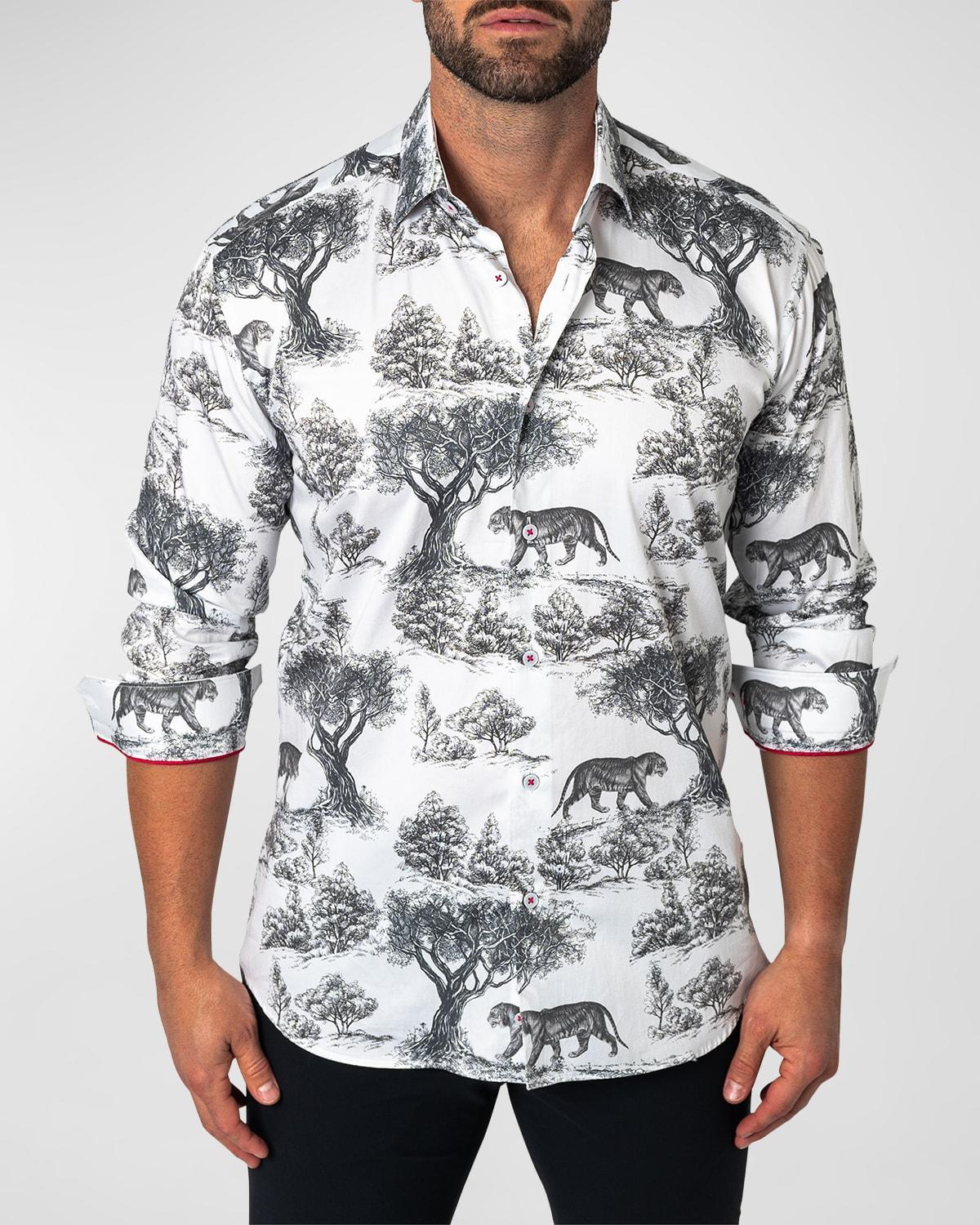 Mens Fibonacci Kingdom Sport Shirt Product Image