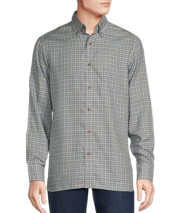 Cremieux Blue Label Small Plaid Long-Sleeve Woven Shirt Product Image