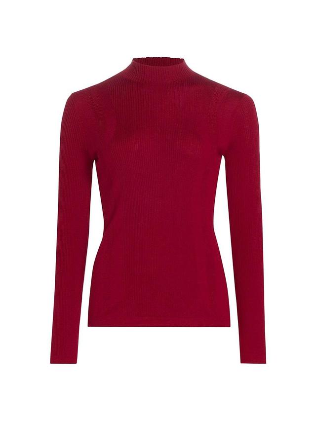 Womens Merino Wool Pullover Sweater Product Image