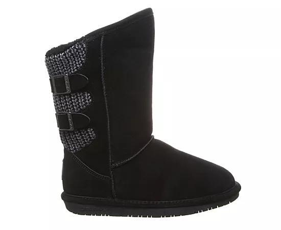 Bearpaw Womens Boshie Wide Water Resistant Fur Boot Product Image