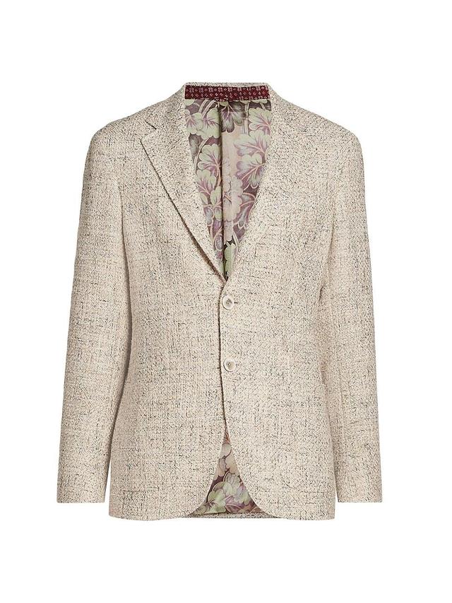 Mens Textured Tweed Jacket Product Image