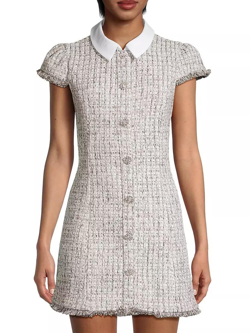 Riello Cotton Tweed Minidress Product Image