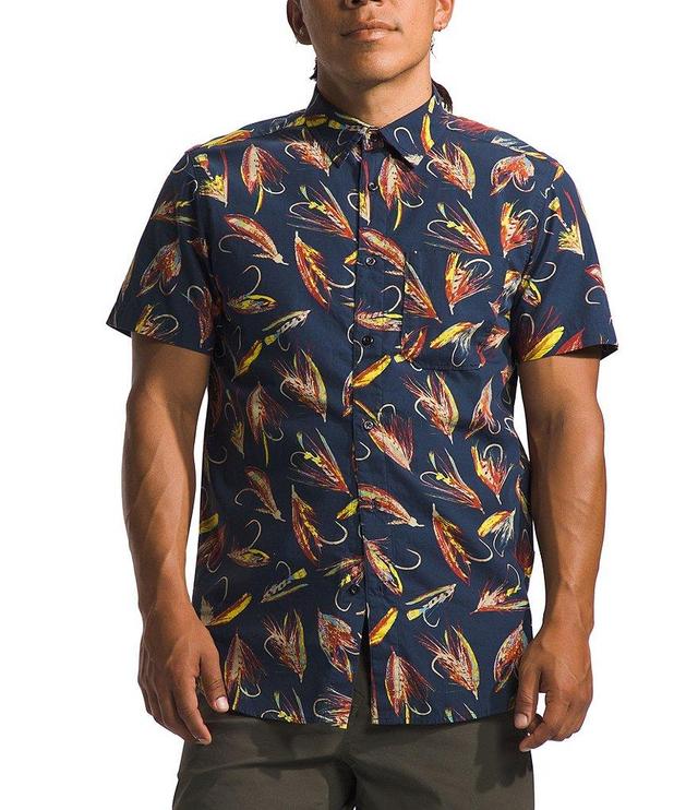 The North Face Baytrail Hand Tied Fly Print Woven Shirt Product Image