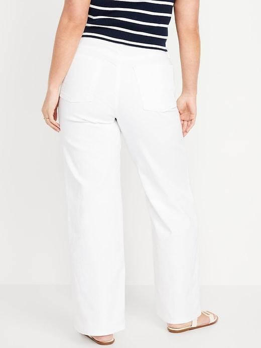 High-Waisted Wow Wide-Leg Jeans Product Image