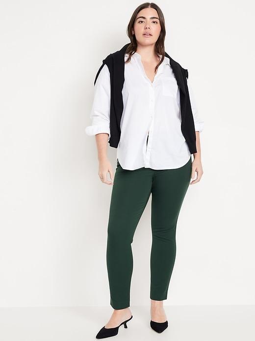 High-Waisted Pixie Skinny Ankle Pants Product Image