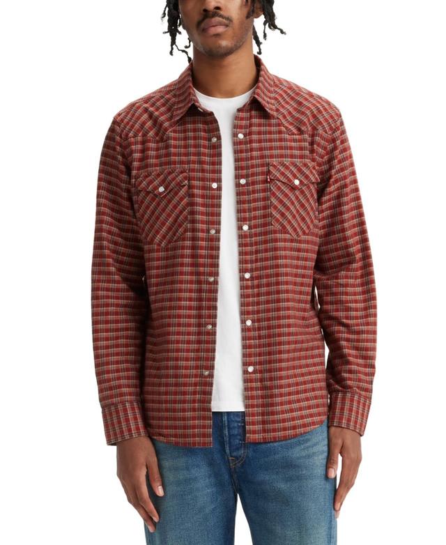 Levi's(r) Mens Classic Western Standard (Angler Otter Overdye) Men's Clothing Product Image