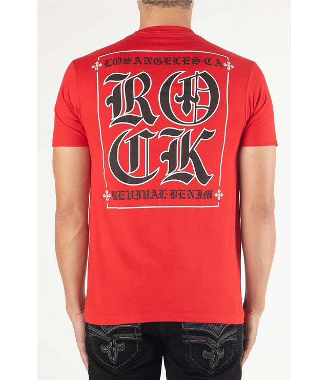 Rock Revival Short Sleeve Rock Revival Boxed Logo Graphic T-Shirt Product Image