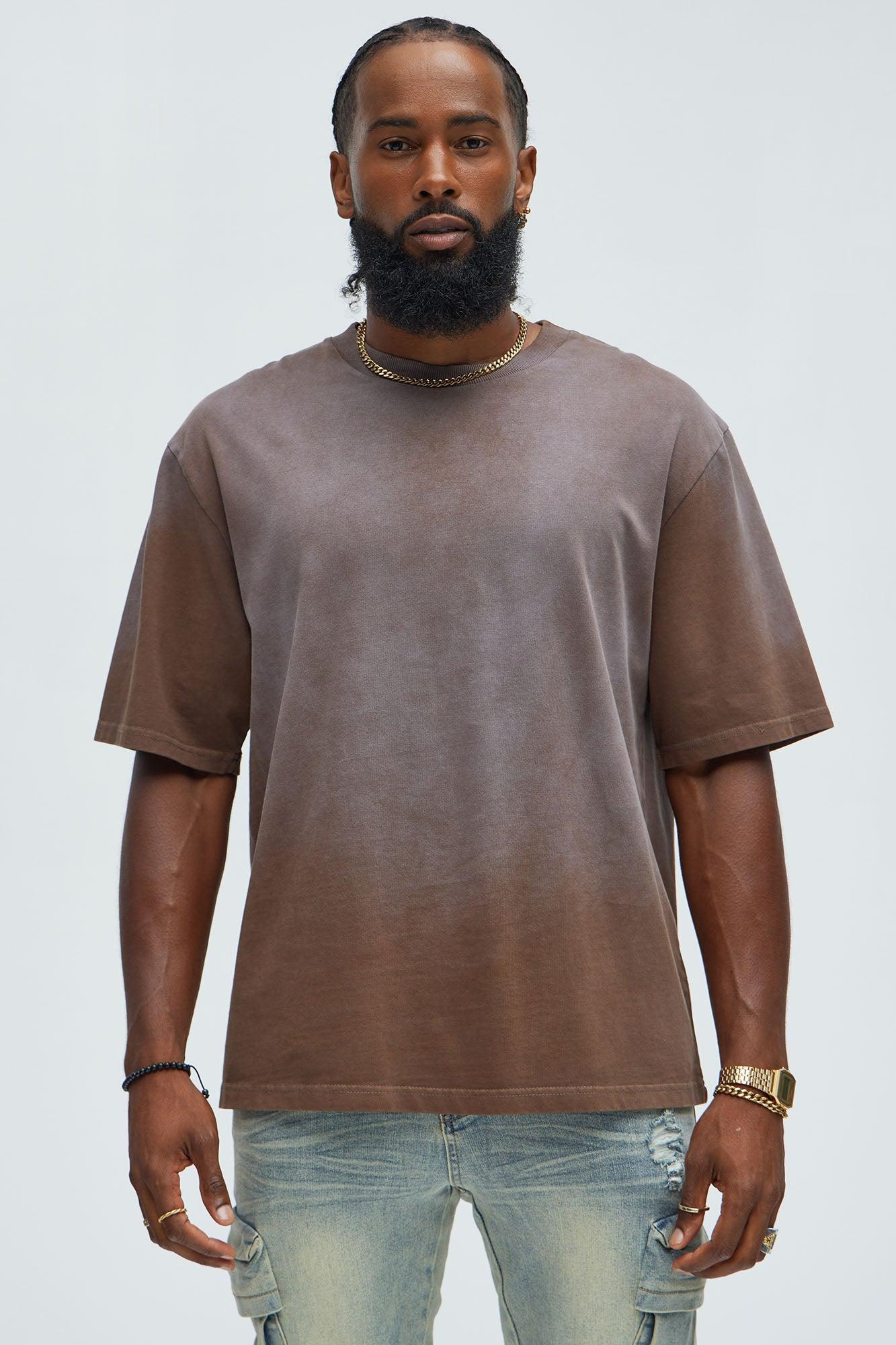 Dion Relaxed Tee - Brown product image