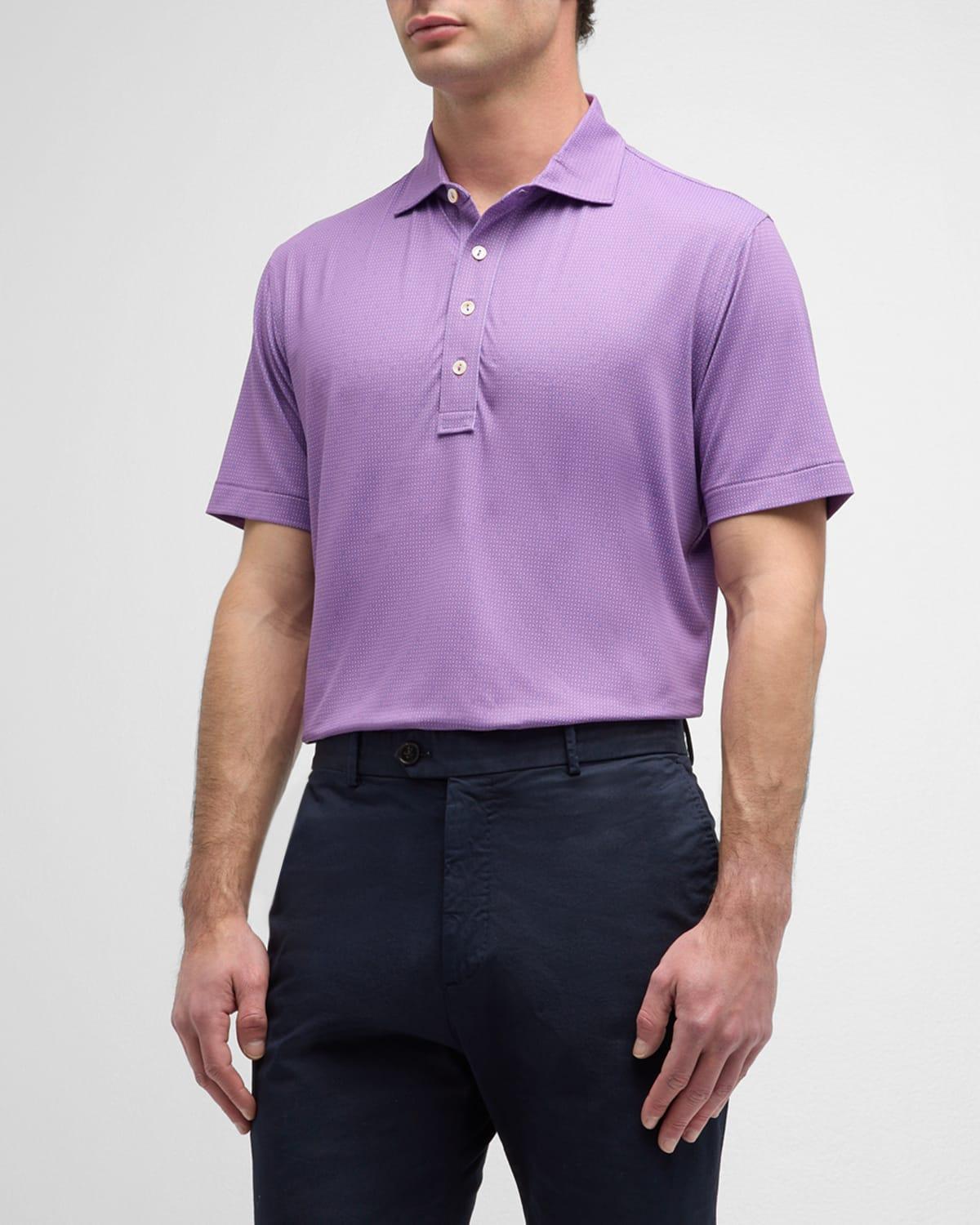 Mens Signature Performance Jersey Polo Shirt Product Image