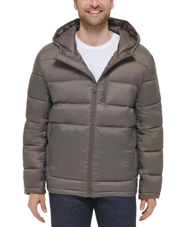 Cole Haan Mens Lightweight Hooded Puffer Jacket Product Image